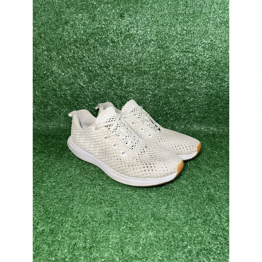 Nobull Diamond Mesh Runner Women Size 10 Gray Knit Running Shoe Athletic Sneaker